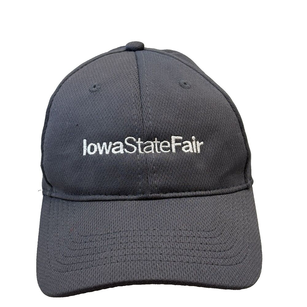 Iowa State Fair Alternative Hat Cap Gray Green Embroidered Adult Strapback